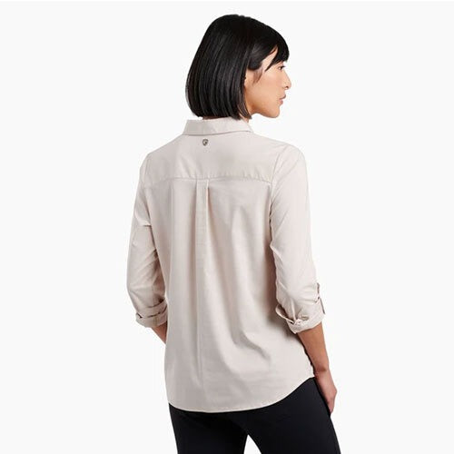 Load image into Gallery viewer, Kuhl Kamp Long Sleeve Womens Shirt - Light Khaki
