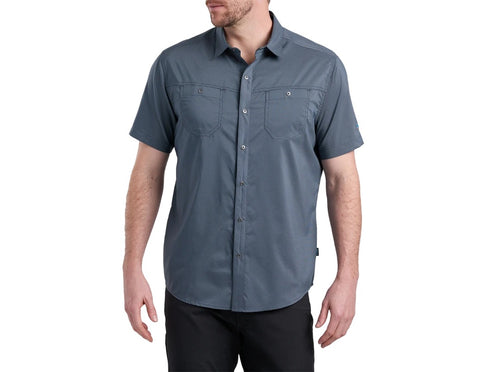 Kuhl Stealth Mens Short Sleeve Shirt - Open Sea