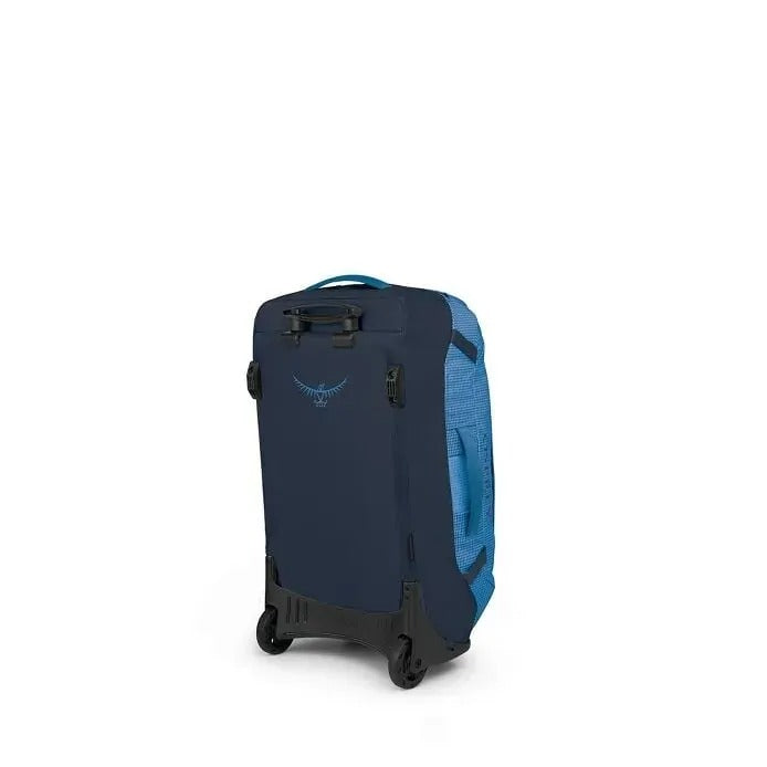 Load image into Gallery viewer, Osprey Transporter 60L Wheeled Duffel - Blue Flame/Nocturnal Blue
