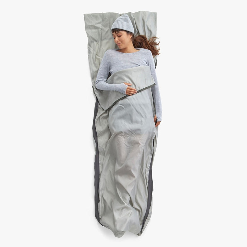 Load image into Gallery viewer, Sea to Summit Silk Blend Sleeping Bag Liner with Pillow Sleeve
