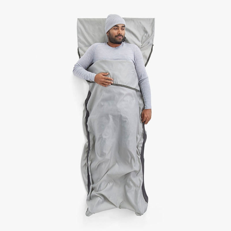 Load image into Gallery viewer, Sea to Summit Silk Blend Sleeping Bag Liner with Pillow Sleeve
