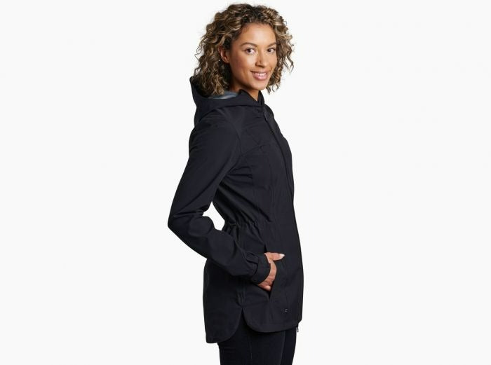 Load image into Gallery viewer, KUHL STRETCH VOYAGER WOMENS JACKET-  BLACK 
