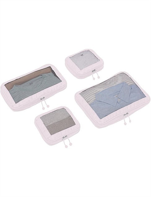 Antler Chelsea 4 pack Packing Cubes - Taupe