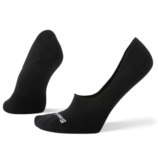 SMARTWOOL CUSHION HIDE N SEEK NO SHOW - BLACK 