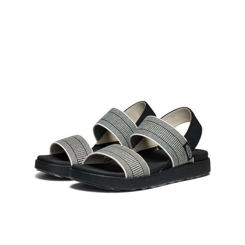 Load image into Gallery viewer, Keen Elle Backstrap Sandal - Black/Star White
