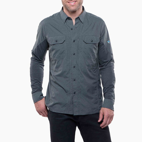 Kuhl Airspeed Long Sleeve Mens Shirt - Carbon