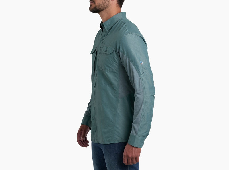 Load image into Gallery viewer, Kuhl Airspeed Long Sleeve Men&#39;s Shirt - Deep Waters

