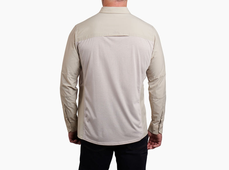 Load image into Gallery viewer, Kuhl Airspeed Long Sleeve Men&#39;s Shirt - Khaki

v
