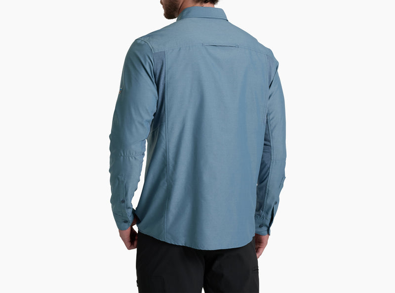 Load image into Gallery viewer, Kuhl Airspeed Shirt L/S Dusk Blue Mens
