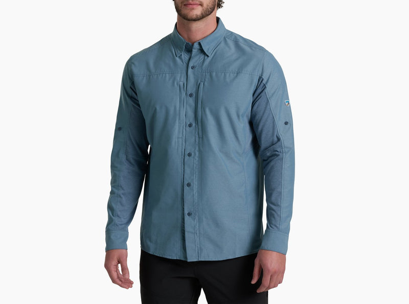 Load image into Gallery viewer, Kuhl Airspeed Shirt L/S Dusk Blue Mens
