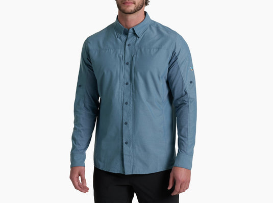 Kuhl Airspeed Shirt L/S Dusk Blue Mens
