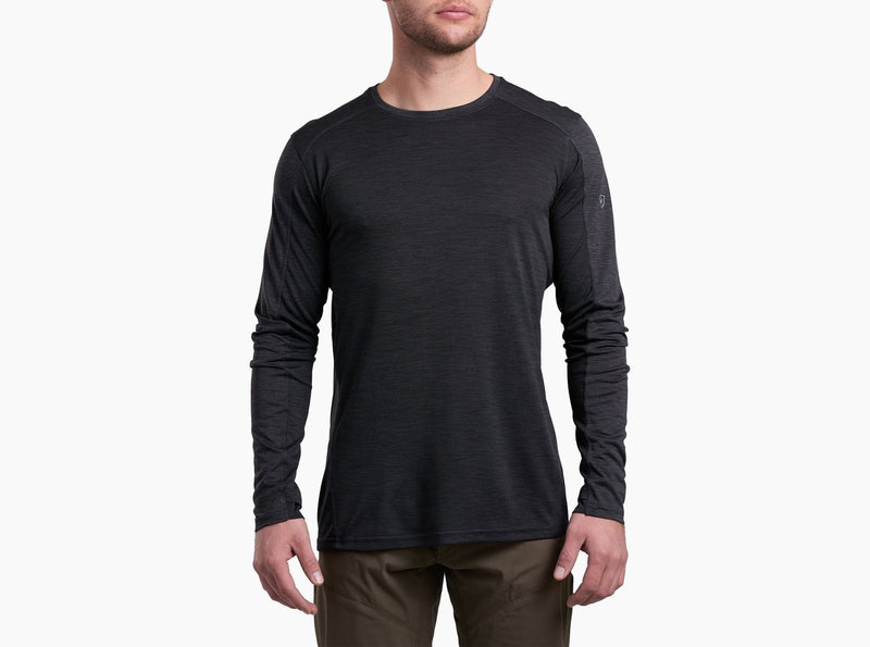 Load image into Gallery viewer, Kuhl Engineered Crew L/S Black Mens
