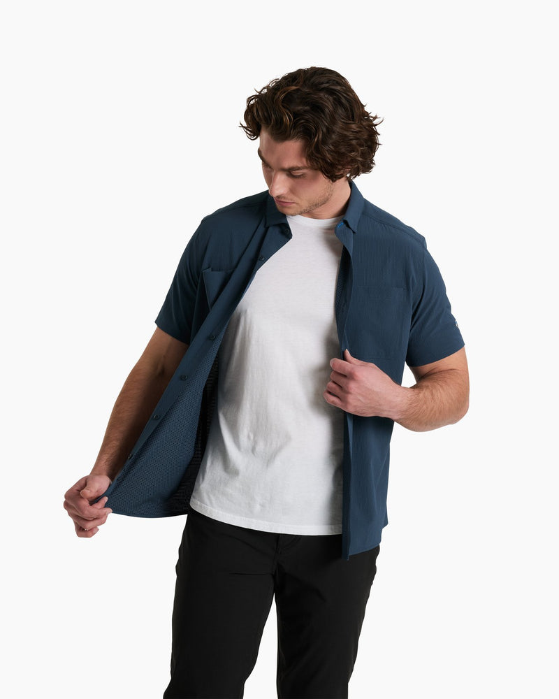 Load image into Gallery viewer, Kuhl Edge s/s Pirate Blue Mens
