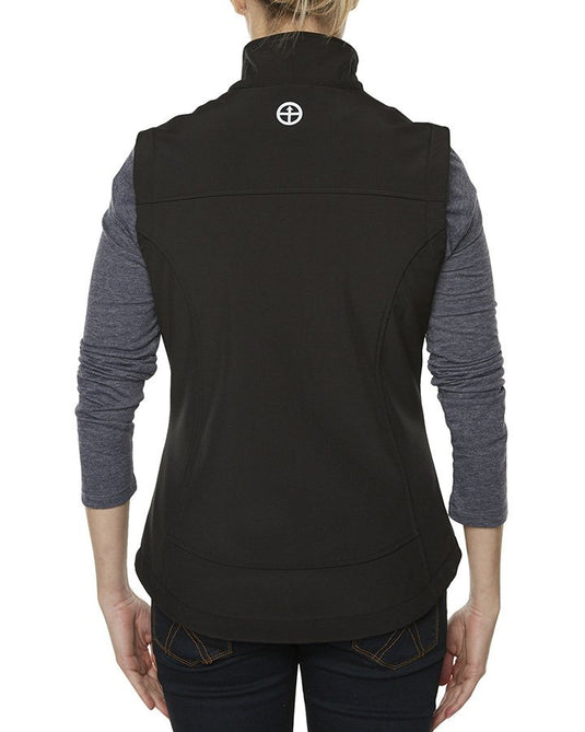 VIGI Telluride Softshell Vest Womens Black