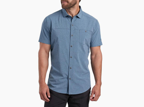 Kuhl Optimizr Mens Short Sleeve Shirt - Endless Sea 