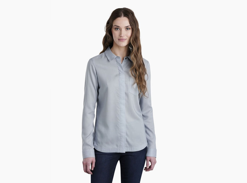 Load image into Gallery viewer, Kuhl Hadley Long Sleeve Women&#39;s Shirt - Mist
