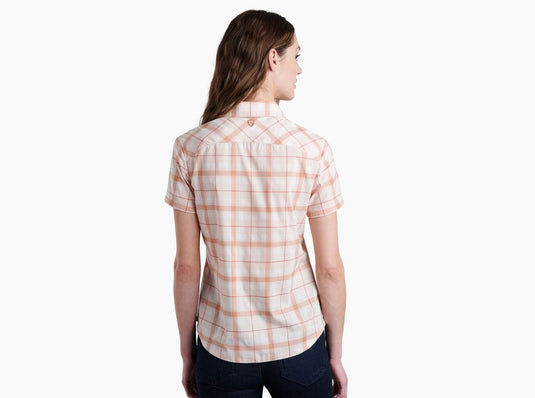 KUHL KAMP SHORT SLEEVE WOMENS SHIRT - SANDSTONE
