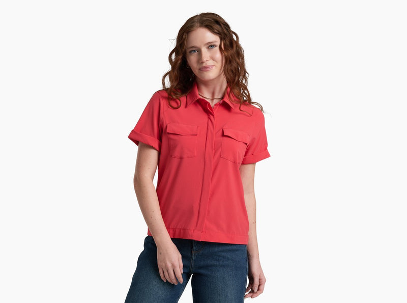 Load image into Gallery viewer, Kuhl Vantage Travelr s/s Grenadine Womens
