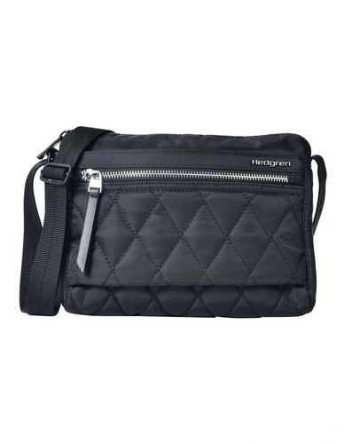 Hedgren Eye S RFID Crossover Bag - Quilted Black