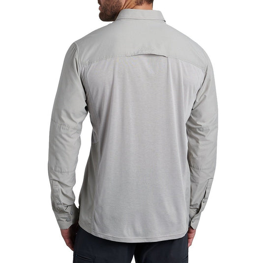 Kuhl Airspeed Long Sleeve Mens Shirt - Cloud Grey