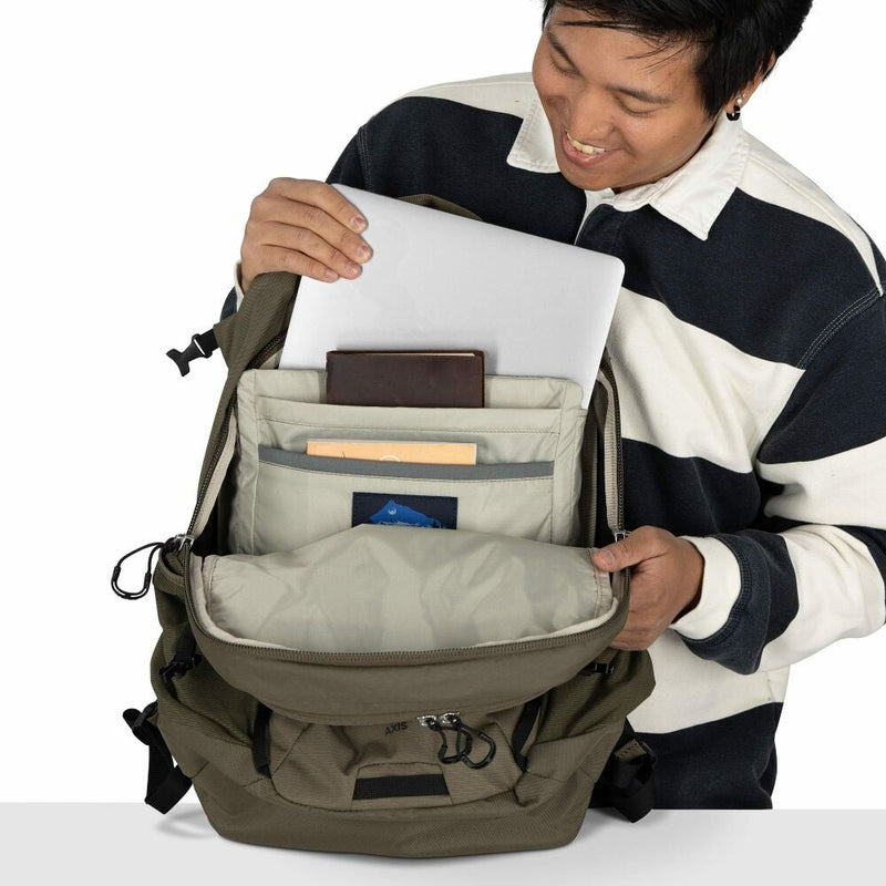 Load image into Gallery viewer, Osprey Axis Daypack Earl Grey
