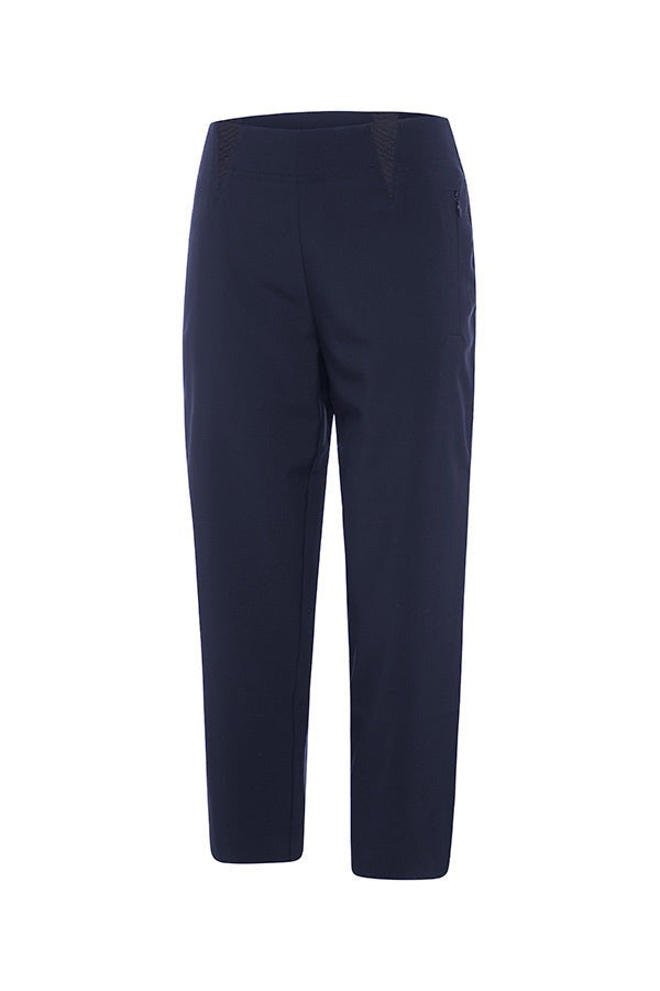 Load image into Gallery viewer, Birdee Tech Slide Capri Navy Womens
