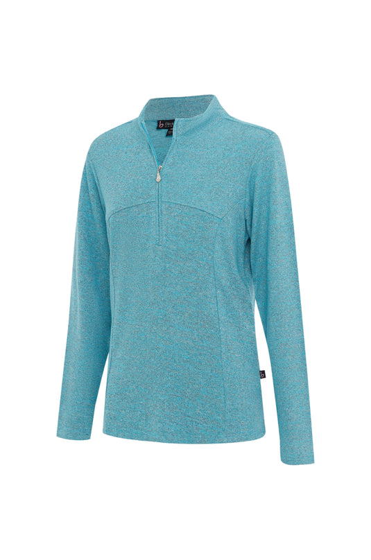 Birdee Team Overlayer Top L/S Top Aqua Womens