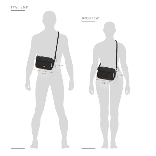 Pacsafe GO Crossbody Stone