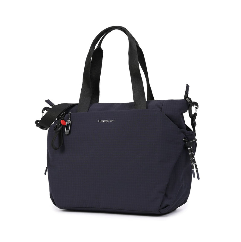Load image into Gallery viewer, Hedgren Satoshi Tote 14Inch Vulcan Blue
