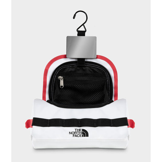 TNF BC Travel Canister Black/White/Elev Red Small