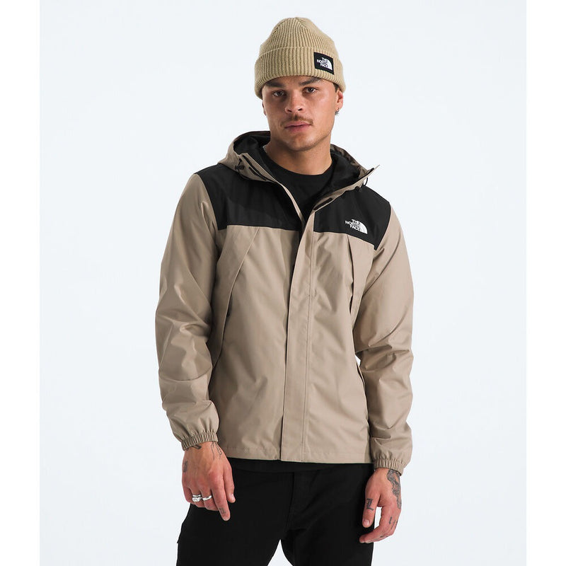 Load image into Gallery viewer, TNF Antora Jacket Mushroom/Black Mens
