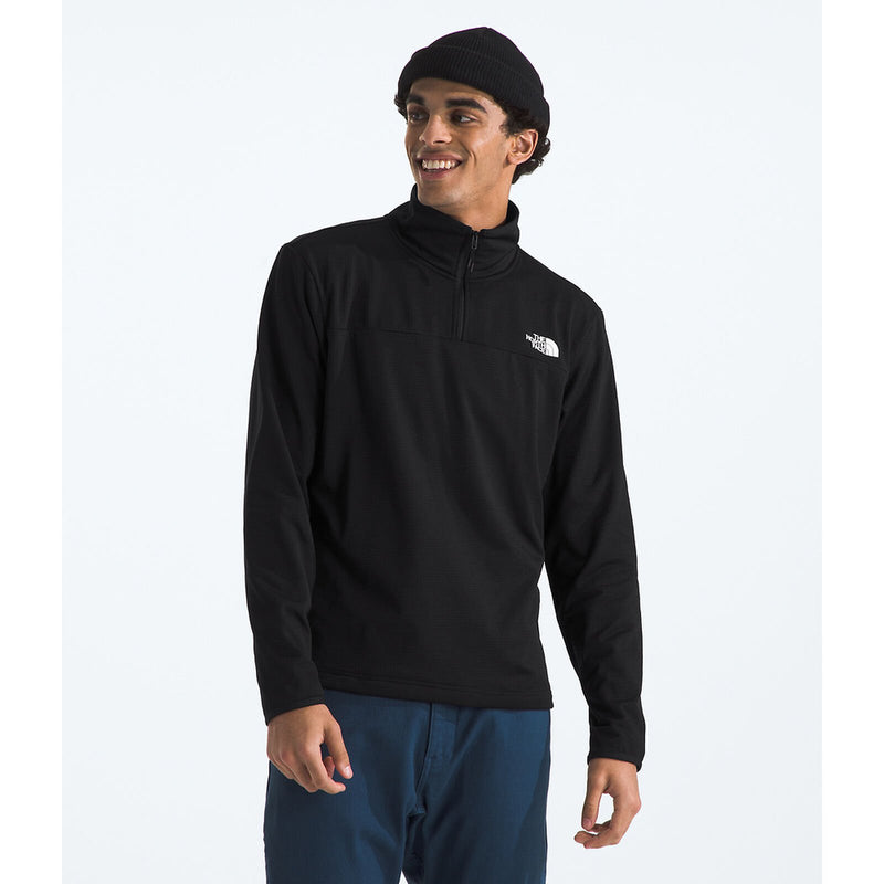 Load image into Gallery viewer, TNF Cedar Trail QZip Black Mens
