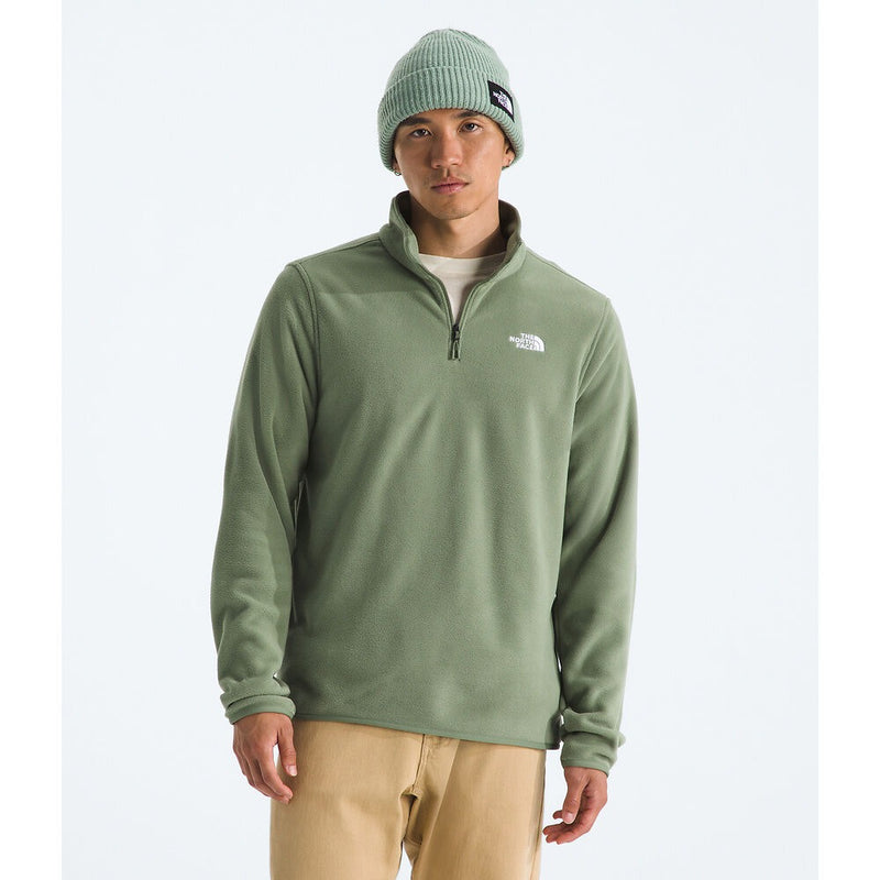 Load image into Gallery viewer, TNF TKA Glacier QZip Bark Mist Mens
