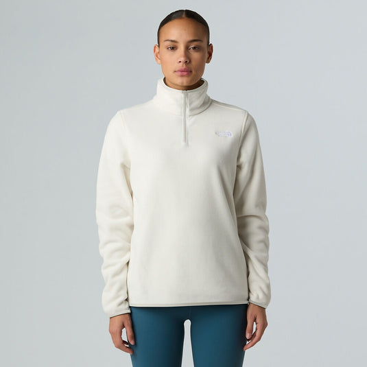 TNF TKA Glacier QZip White Dune Womens