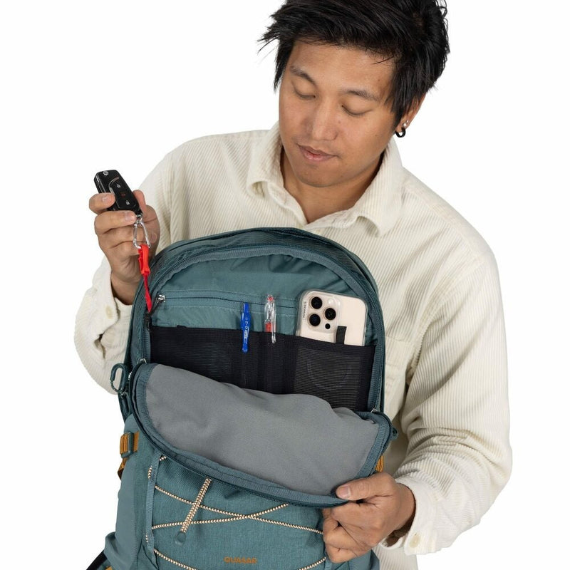 Load image into Gallery viewer, Osprey Quasar 26L Torrent Blue Hth
