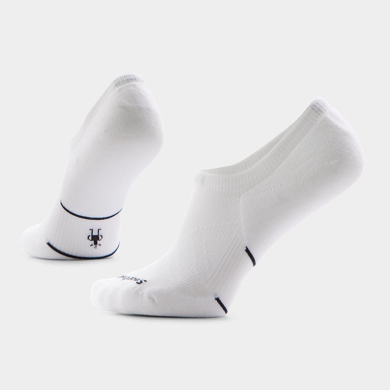 Load image into Gallery viewer, Smartwool Run TC No Show Socks White
