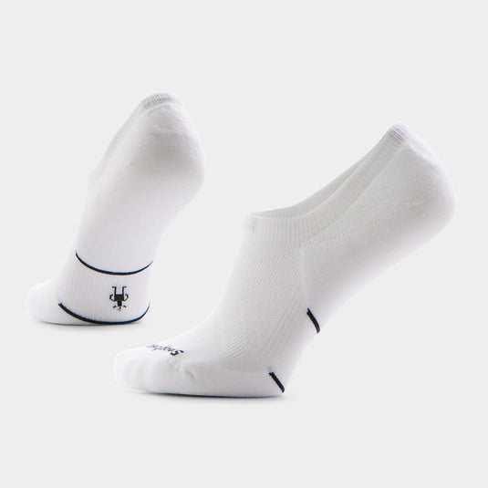 Smartwool Run TC No Show Socks White