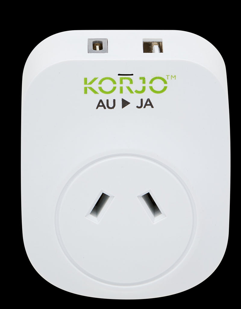Load image into Gallery viewer, Korjo USB A+C &amp; Power Adaptor AU/JAPAN
