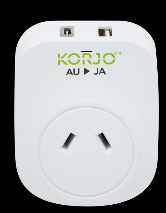 Korjo USB A+C & Power Adaptor AU/JAPAN
