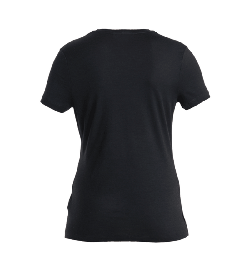 Load image into Gallery viewer, ICEB Merino 150 Tech Lite S/S Tee Black Womens

