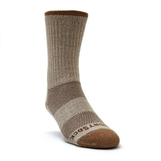 Wright Sock Adventure Crew Sock - Khaki