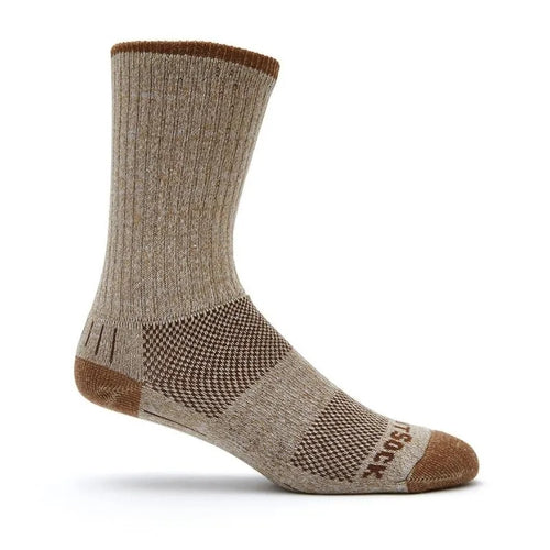 Wright Sock Adventure Crew Sock - Khaki