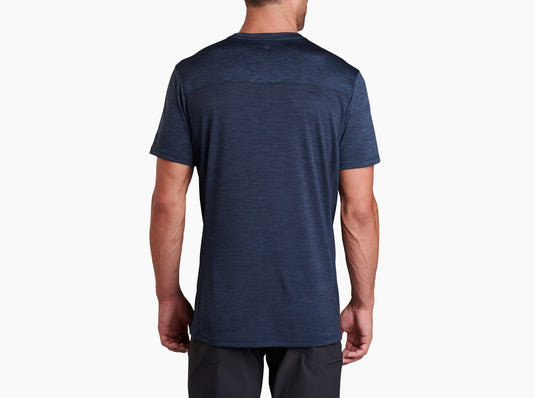 Kuhl Aktiv Krew Short Sleeve Mens Shirt - Pirate Blue