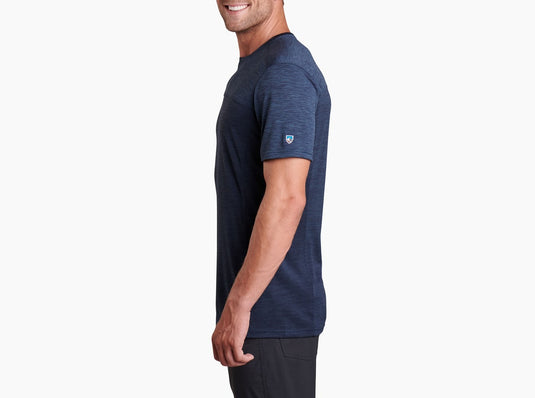Kuhl Aktiv Krew Short Sleeve Mens Shirt - Pirate Blue