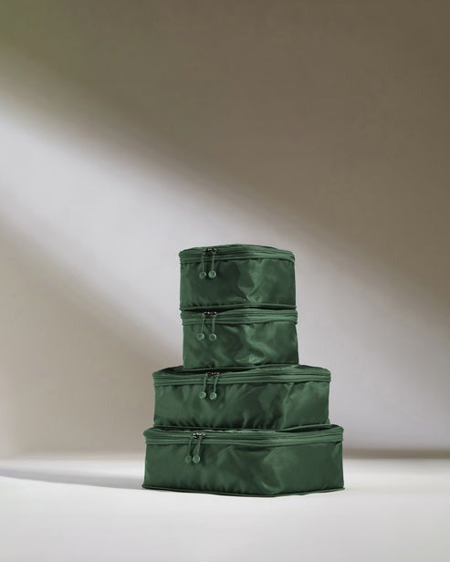 Load image into Gallery viewer, Antler Chelsea Packing Cube 4 pack - Woodland Green
