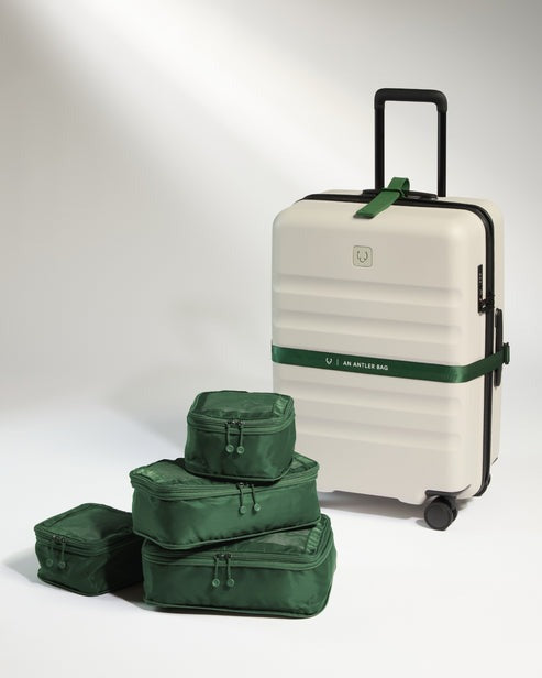 Antler Chelsea Packing Cube 4 pack - Woodland Green