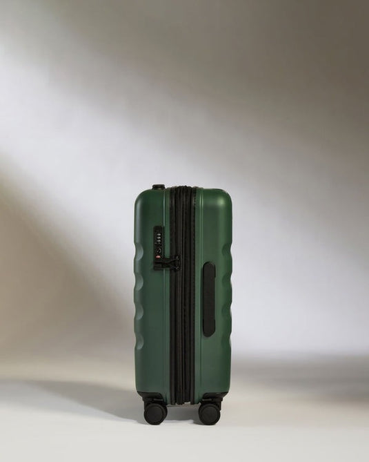 Antler Icon Stripe Cabin Roller Case - Green