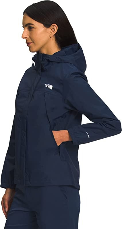 Load image into Gallery viewer, The North Face Women&#39;s Antora Rain Jacket - Summit Navy


