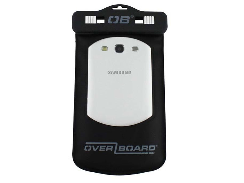 Load image into Gallery viewer, Overboard Waterproof Phone Case - Large Black
