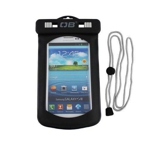 Overboard Waterproof Phone Case - Large Black